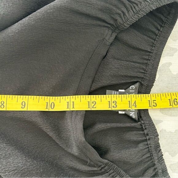 Citron Silk Pull-on Pant in black - Picture 10 of 11